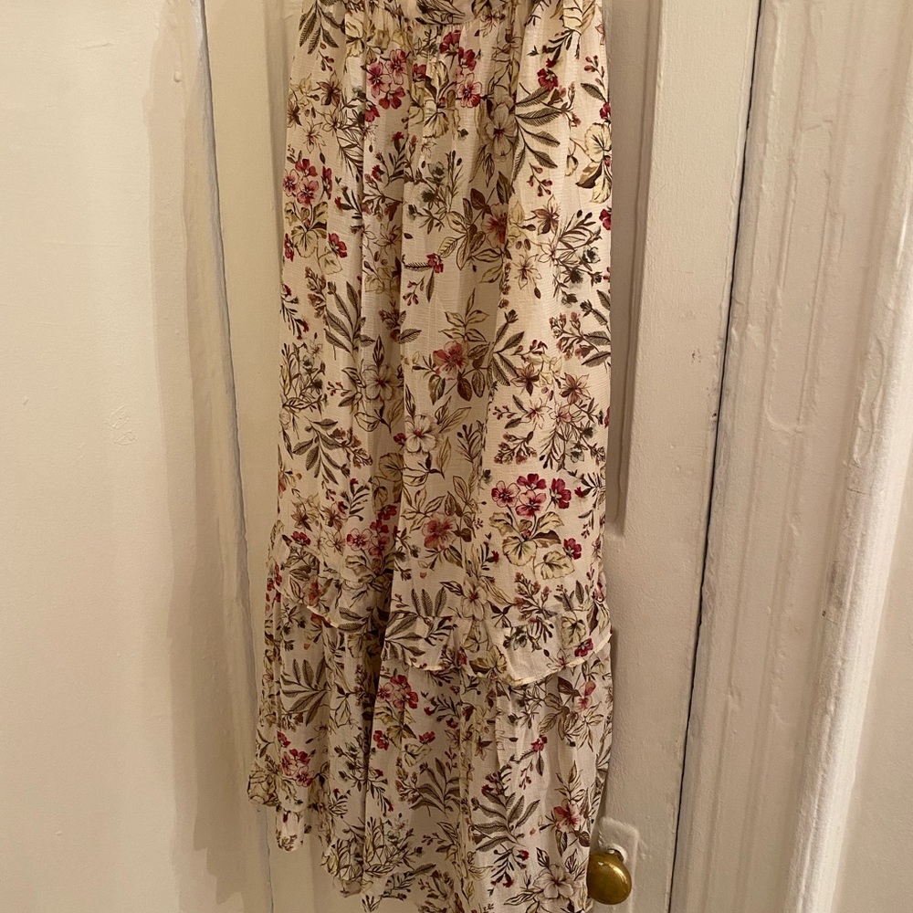 Mango maxi floral skirt